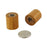 Bamboo Mini Reusable Salt & Pepper Set (Prefilled) - 3.5oz D:0.7in H:0.75in - 100 pcs