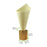 Dual Use Bamboo Picks And Cone Holder - 1.18 X 1.18 X 2.16in - 50 Pcs