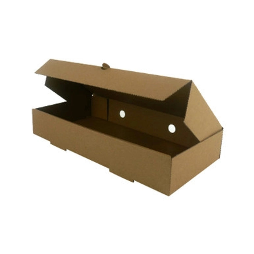 Brown Kraft Box - L:11.8in W:5.9in H:2in - 100pcs