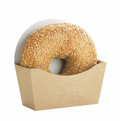Kraft Bagel Box 2 oz – 4.7" x 4.7" x 1.75" (1000/Case)