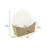 Kraft Bagel Box 2 oz – 4.7" x 4.7" x 1.75" (1000/Case)