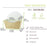 Kraft Corrugated Hamburger Clamshell Takeout Box – 5.7" x 5" x 3.25" (200/Case)