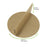 2-Side Kraft Divider for Food Containers – Fits 210PCP1100K & 210PCCO1200K (360/Case)