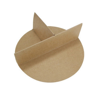 3-Side Kraft Divider for Food Containers – Fits 210PCP1100K & 210PCCO1200K (360/Case)