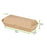 Kraft Corrugated Hot Dog Clamshell (200 Containers Per Case)