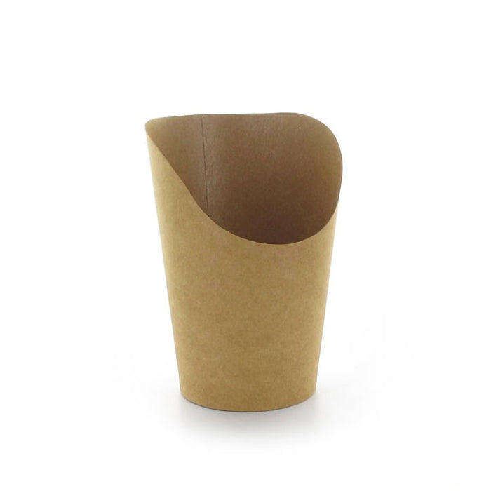 Kraft Wrap Cup - 14oz H:6.3 D:3in - 1000 Pcs