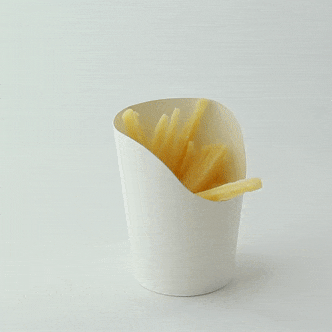 White Wrap Cup - 6oz D:3in H:3.9in - 1000 Pcs