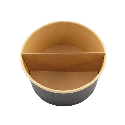 2-Side Kraft Divider for Food Containers – Fits 210PCP1100K & 210PCCO1200K (360/Case)