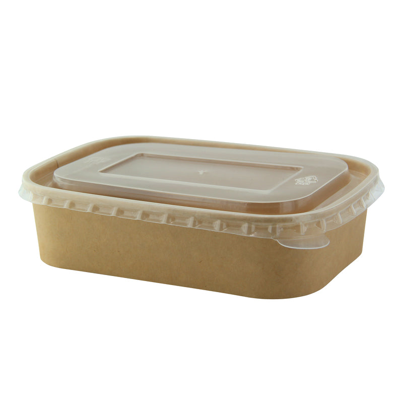 Rectangular PP Lid For The 210PCREC Range - L:6.8in W:4.8in H:0.2in - 200 Pcs