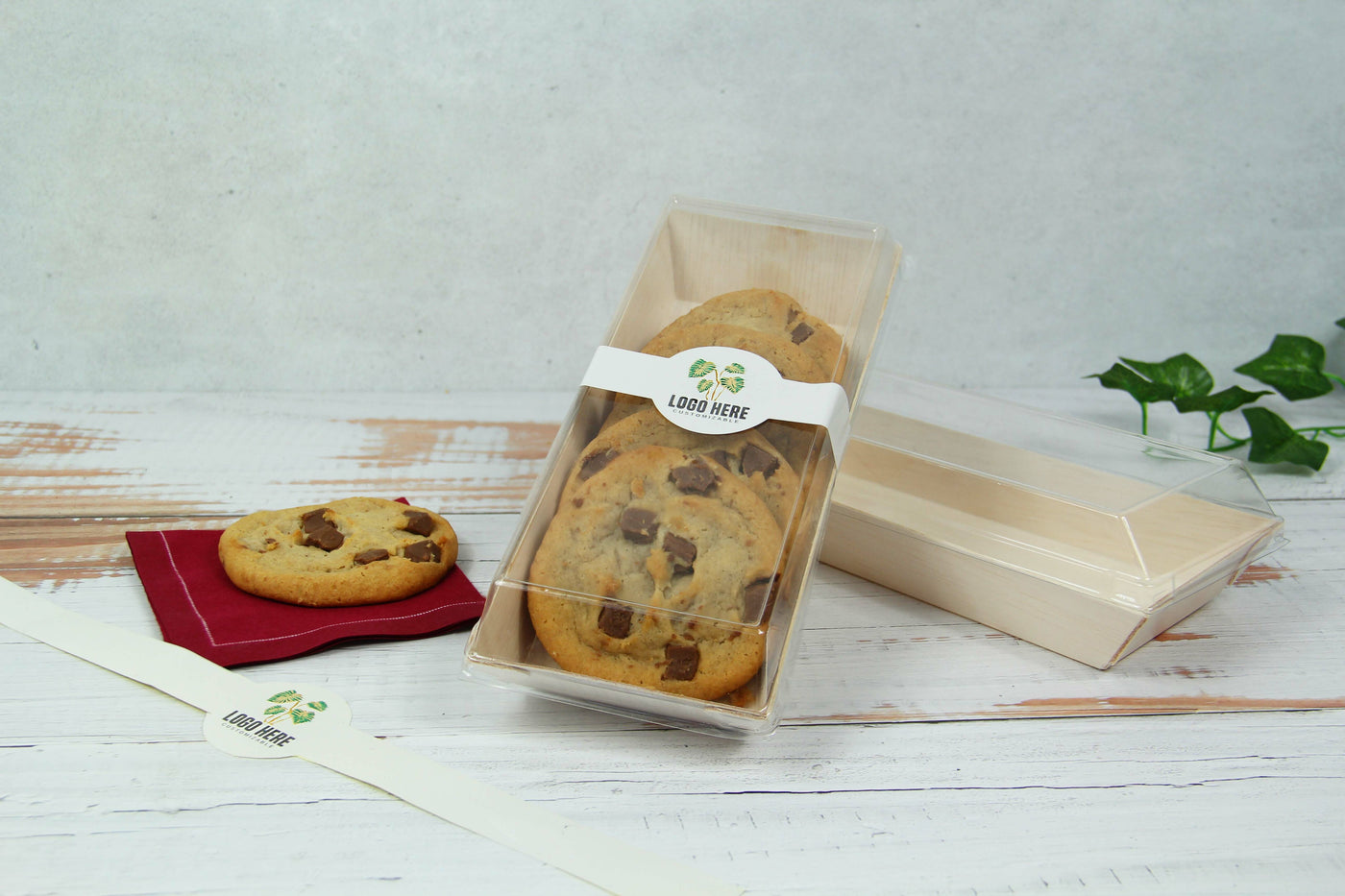 Clear PET Lid For 210SAMBQ215 - L:8.6 X W:3.3 X H:.95in 100 Pcs/Cs