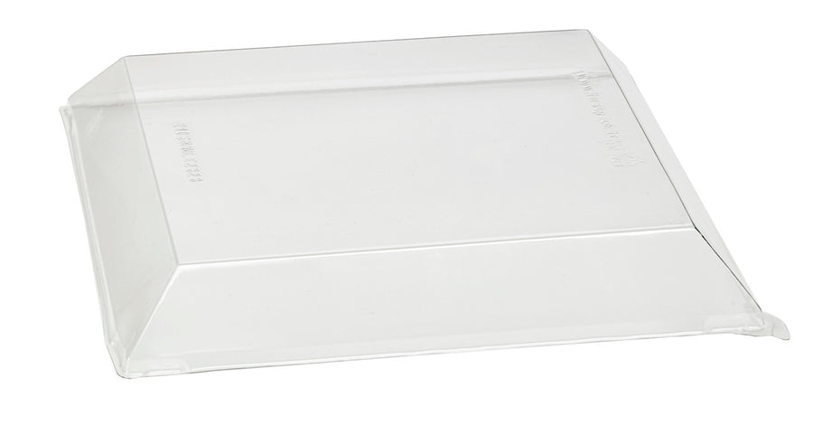 Clear PET Lid For 210SAMBQ2323 - L:9.25 X W:9.25 X H:1.4in 100 Pcs/Cs