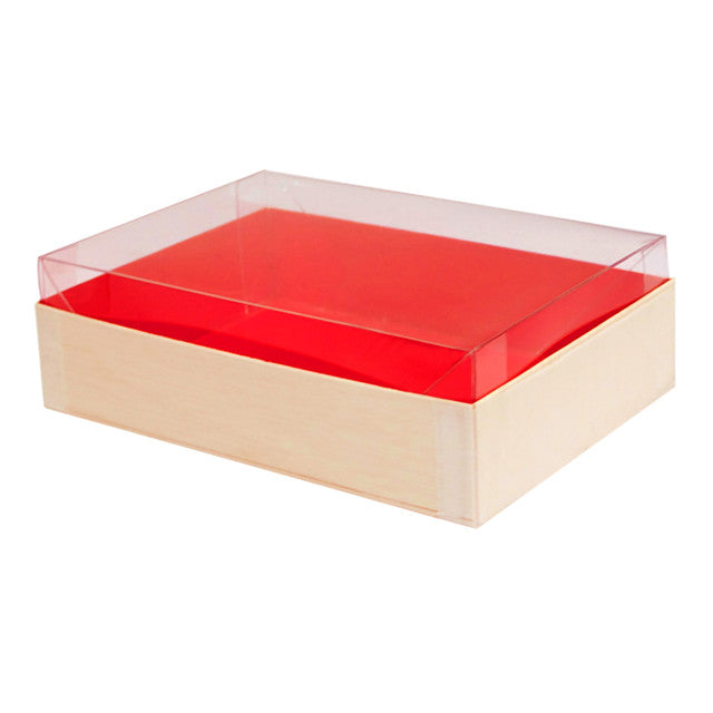 Clear PET Lid For 210SAMRED120 - 6.33 X 4.48 X 1.96in - 100 Pcs