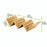 Bamboo Taco Holder For 3 Tacos - L:2.25 X W:4:4in 5 Pcs/Cs
