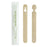 Easy Wooden Chopsticks Wrapped by Pair - L:5.9in - 1000 pcs
