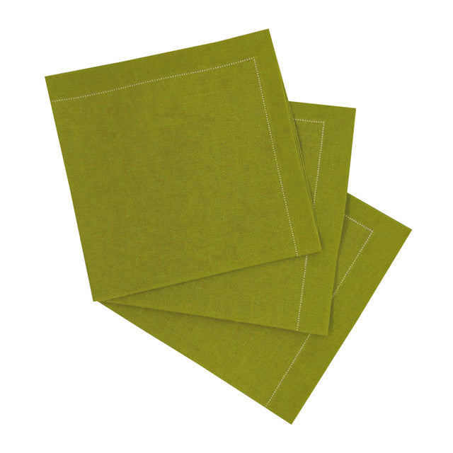 Luxury Cotton Cocktail Napkin - 7.9in X 7.9in - 200 Pcs