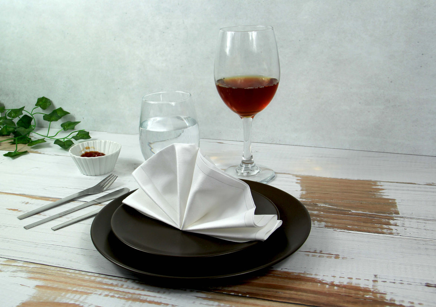 Luxury Cotton Table Napkin - 15.8in X 15.8in - 100 Pcs
