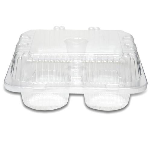DFI LBH-6404 4-count cupcake container view