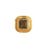 Gold 3-15/16" x 3-15/16" Mini Square Pastry Tray (500 Trays Per Case)