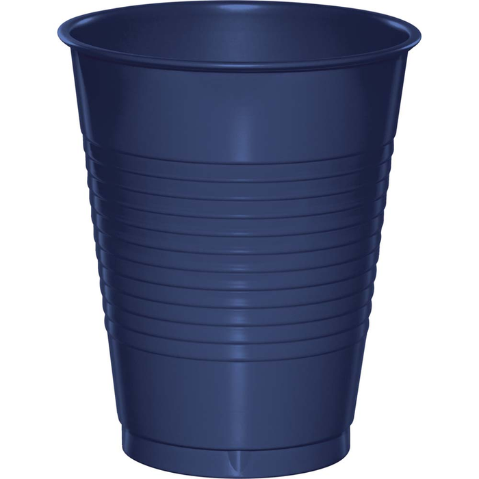 Navy 16oz Plastic Cups (240 Cups Per Case)