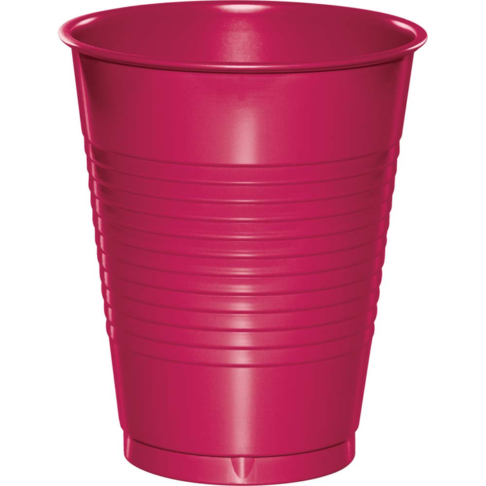 Hot Magenta 16oz Plastic Cups (240 Cups Per Case)