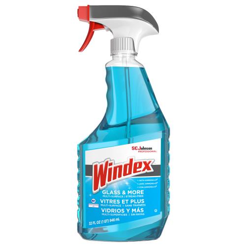 Windex® Liquid Glass Cleaner Trigger Bottle 32 Ounce Bottles (8 Bottles Per Case)