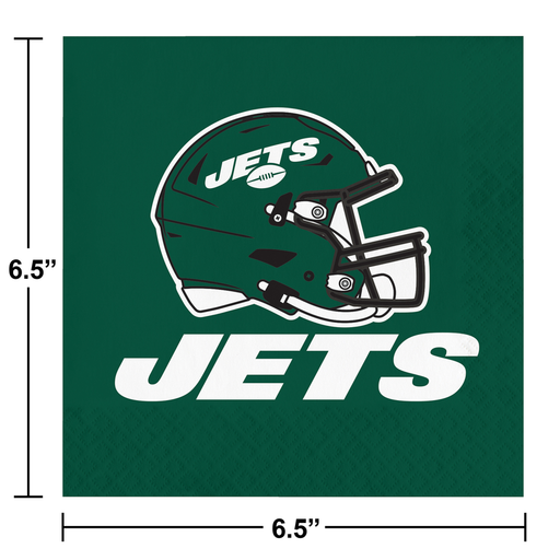 New York Jets Lunch Napkin 2ply (192 Napkins Per Case)