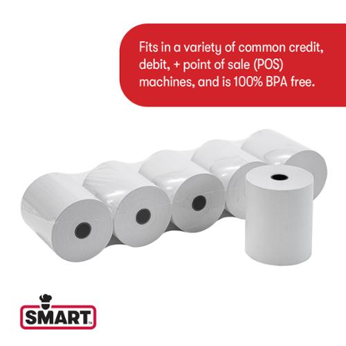 Thermal Register Roll – 3-1/8" x 220 ft BPA-Free (50 Rolls/Case)