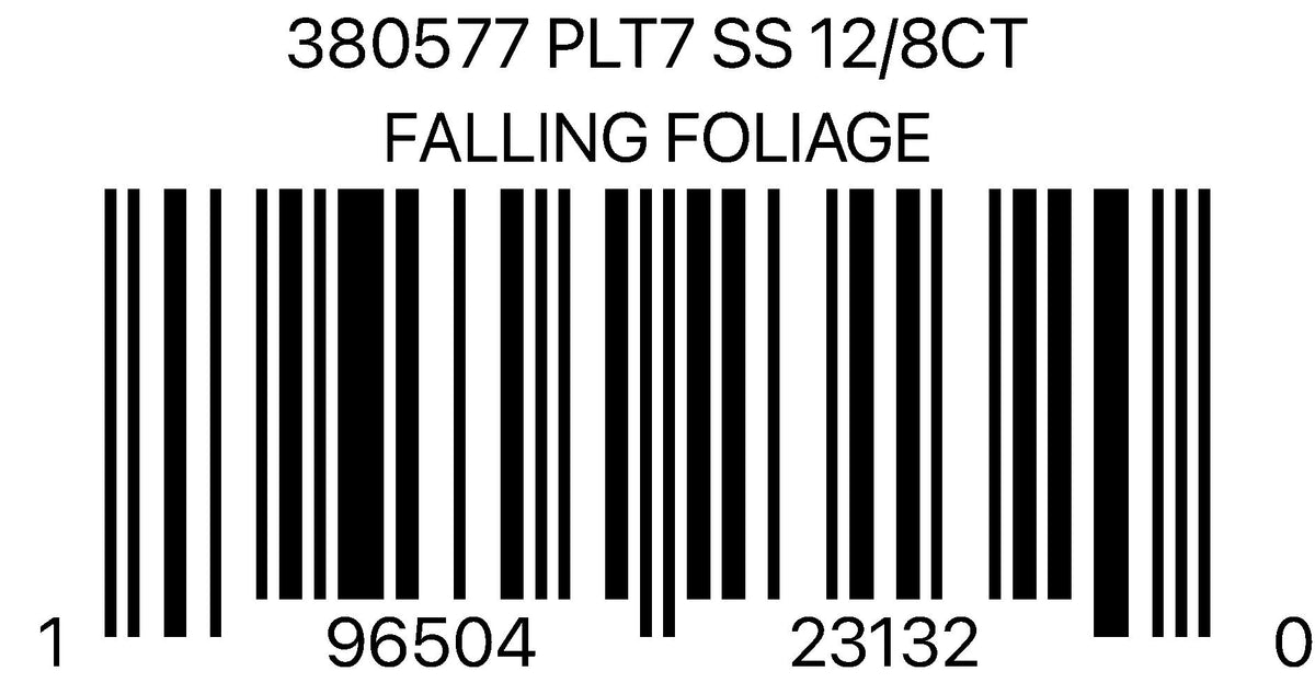 Falling Foliage Fall Dessert Plates