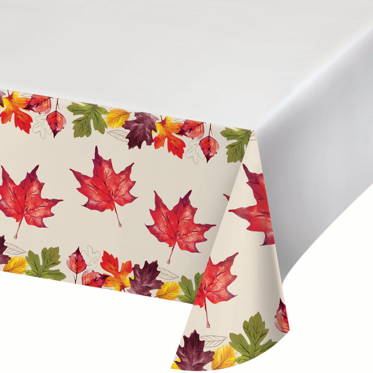 Falling Foliage Fall Paper Tablecloth