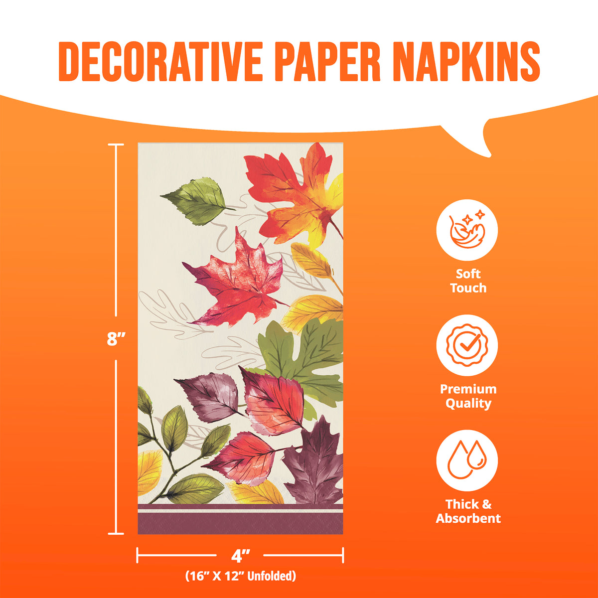 Falling Foliage Fall Guest Towels