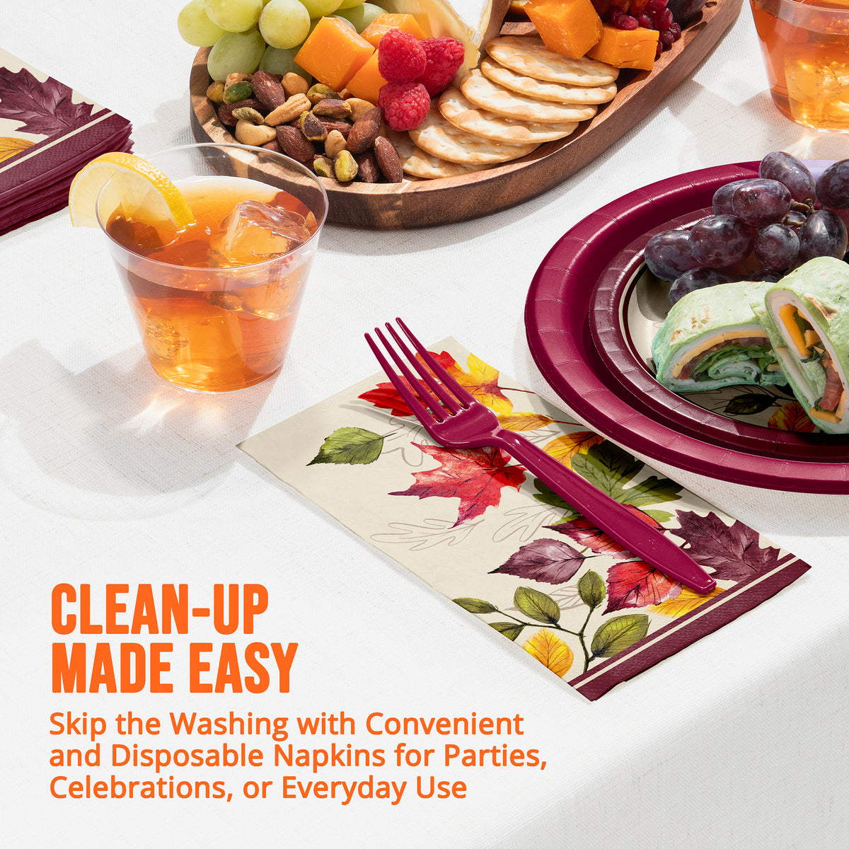 Falling Foliage Fall Guest Towels
