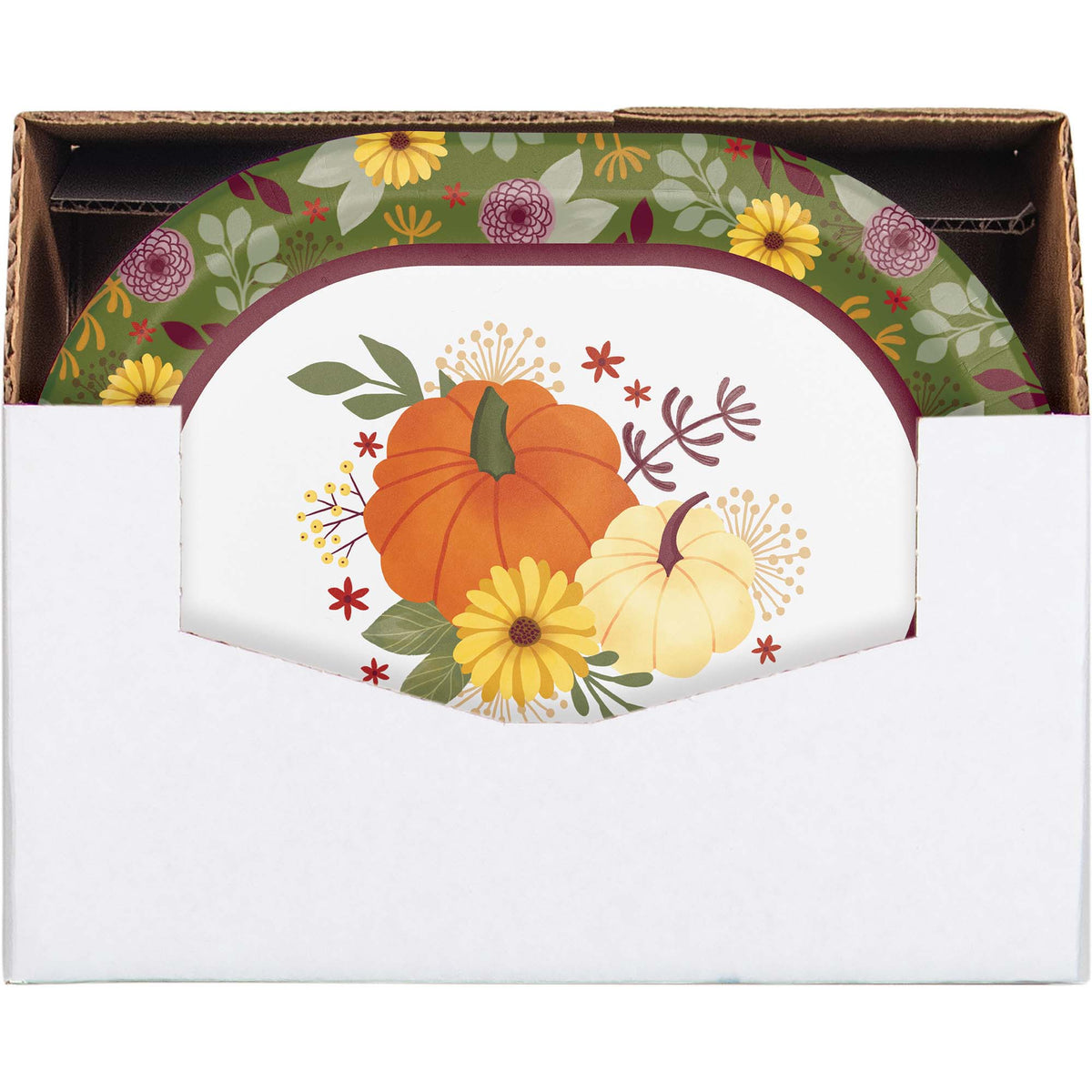 Petals and Pumpkins Thanksgiving Oval Platters