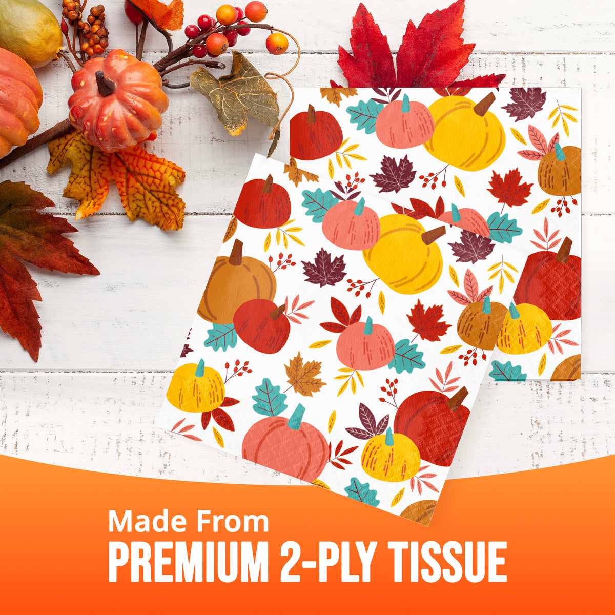 Turkey Treat Thanksgiving Lunch Napkins