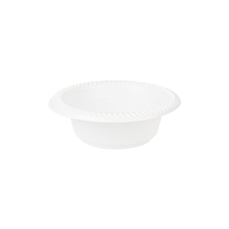 5OZ WHITE PLASTIC BOWL 800 BOWLS PER CASE