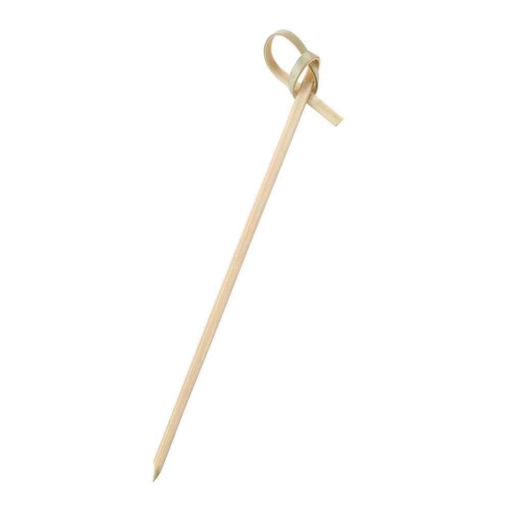 Bamboo Knotted Skewers - 3.5in - 2000 Pcs