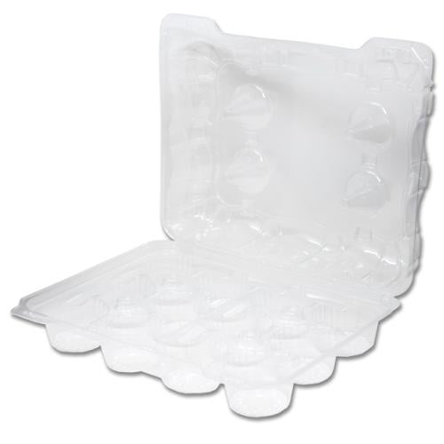 DFI LBN-9812 high dome cupcake container closure detail