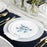 French Toile Combo 8" & 10" Plates Blue/White