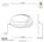 7.4" Clear Dome Lid for Low Profile Kraft Bowls – 300 Lids/Case