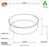 32 oz Low Profile Round Kraft Bowl – 300 Bowls/Case