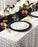 Honey Bee Deluxe Combo 7" & 10" Plates White/Gold
