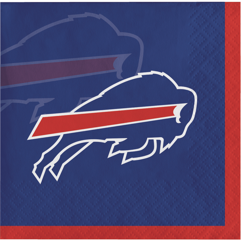 BUFFALO BILLS Lunch Napkin 2ply (192 Napkins Per Case)