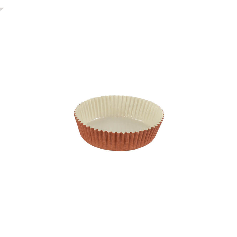 Novacart Optima 680685 Round Paper Tart & Pie Baking Mold – 3-1/2" x 1-1/4" – 900/Case