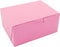 Southern Champion Tray Standard Pink Bakery Boxes 6X4-1/2X2-3/4, 250 Count