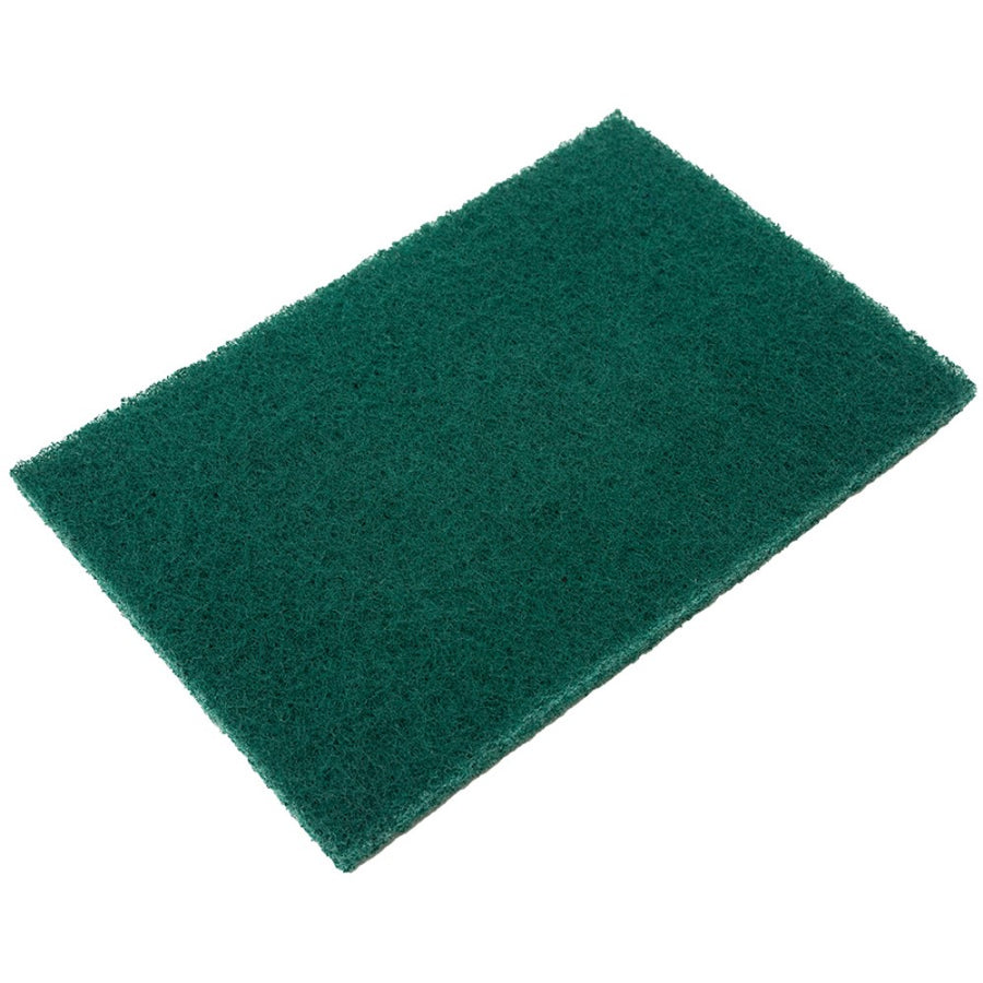 Prime Source® Nylon Scouring Pad, Green, 20 Pads Per Case