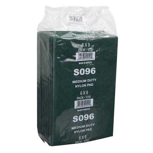Prime Source® Scouring Pad 6" x 9", Medium Duty, Green- 60 Sponges Per Case