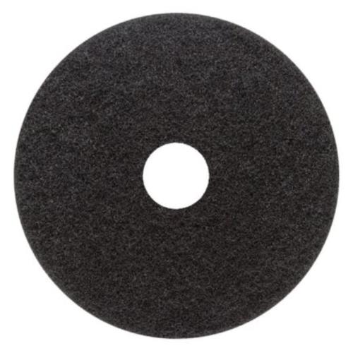 Prime Source® Stripping Pads Low Speed Floor Pad, Black, 18", (5 Pads)