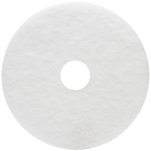 Prime Source® Polishing Pad, White, 17", (5 Pads)