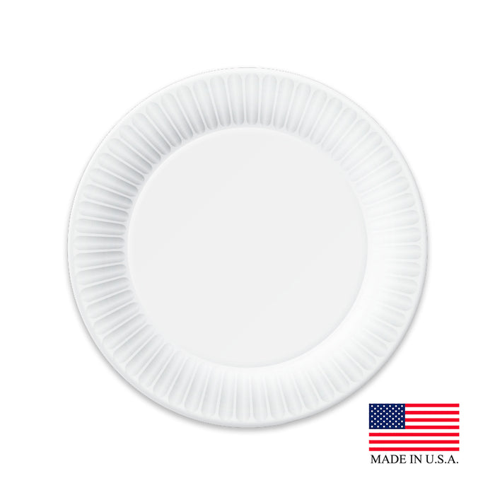 9" Paper Coated Plates (500/case)