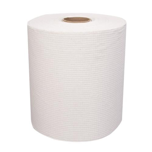 Right Choice™ Paper Hardwound Roll Towel 1-Ply, White, 7.87" x 700', 6 Rolls Per Case