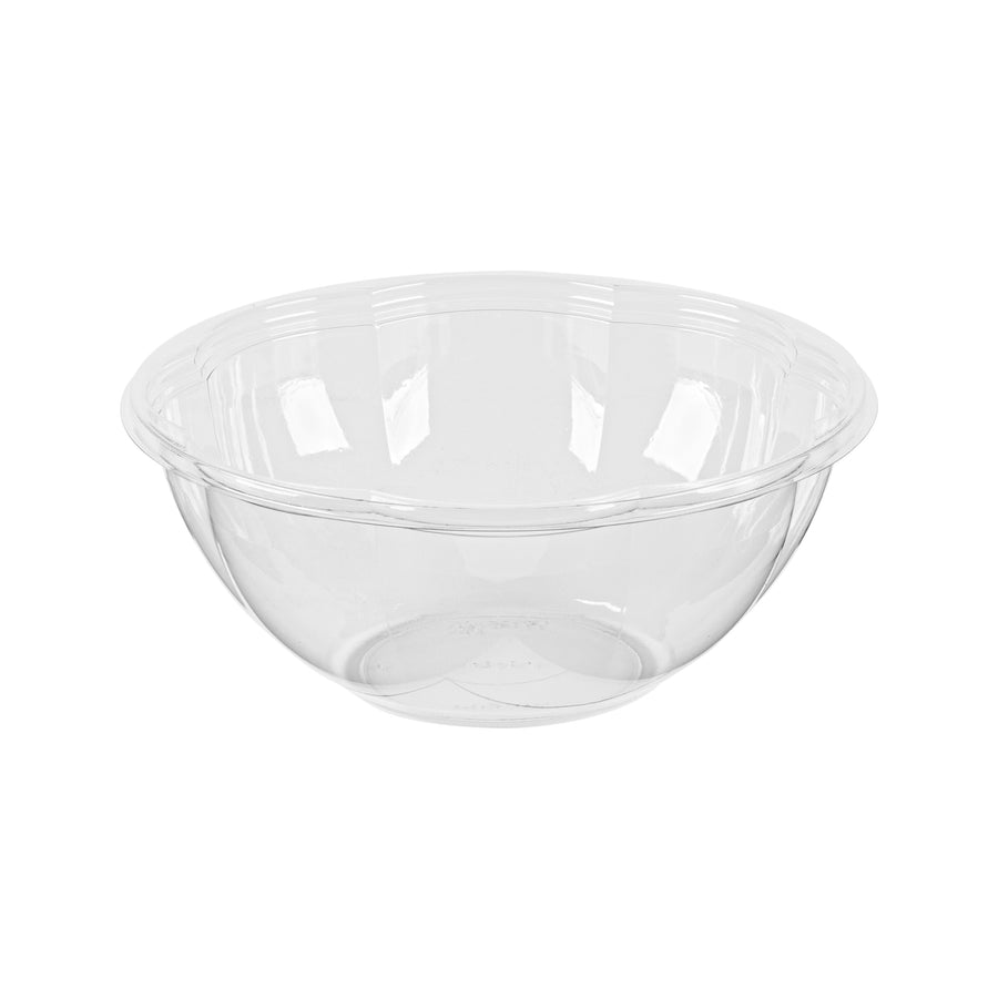 24 oz Clear PLA Salad Rose Bowl — Compostable — 300/Case | Fineline 47PLASB24